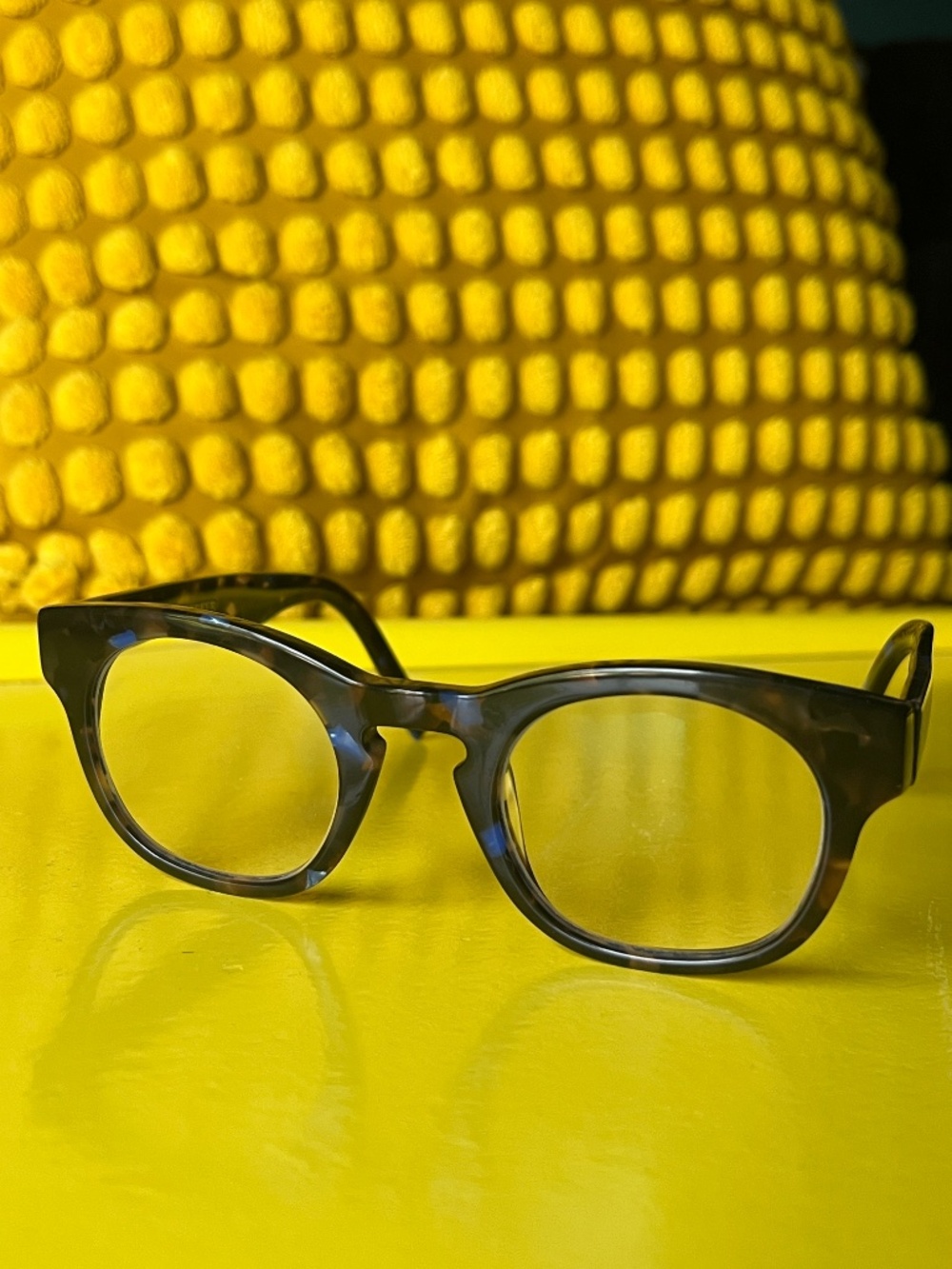 Warby Parker Kimball "Tanzanite Tortoise" Brown/Blue Tortoise Frames, Unisex - Picture 9 of 9